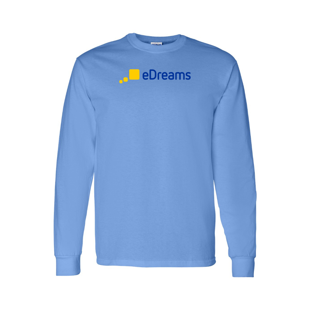 Youth Edreams Logo Cotton Long Sleeve T-Shirt