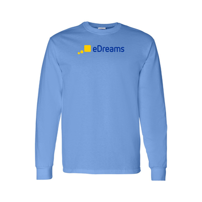 Youth Edreams Logo Cotton Long Sleeve T-Shirt