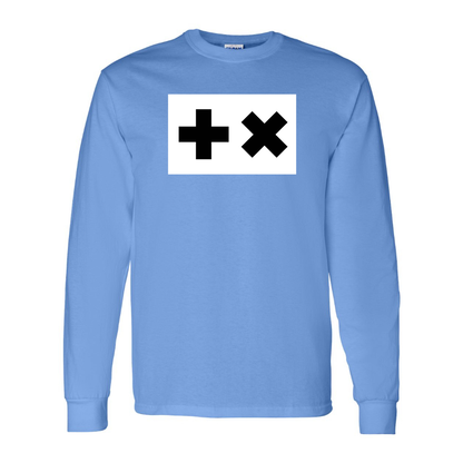 Men's Martin Garrix Logo Cotton Long Sleeve T-Shirt