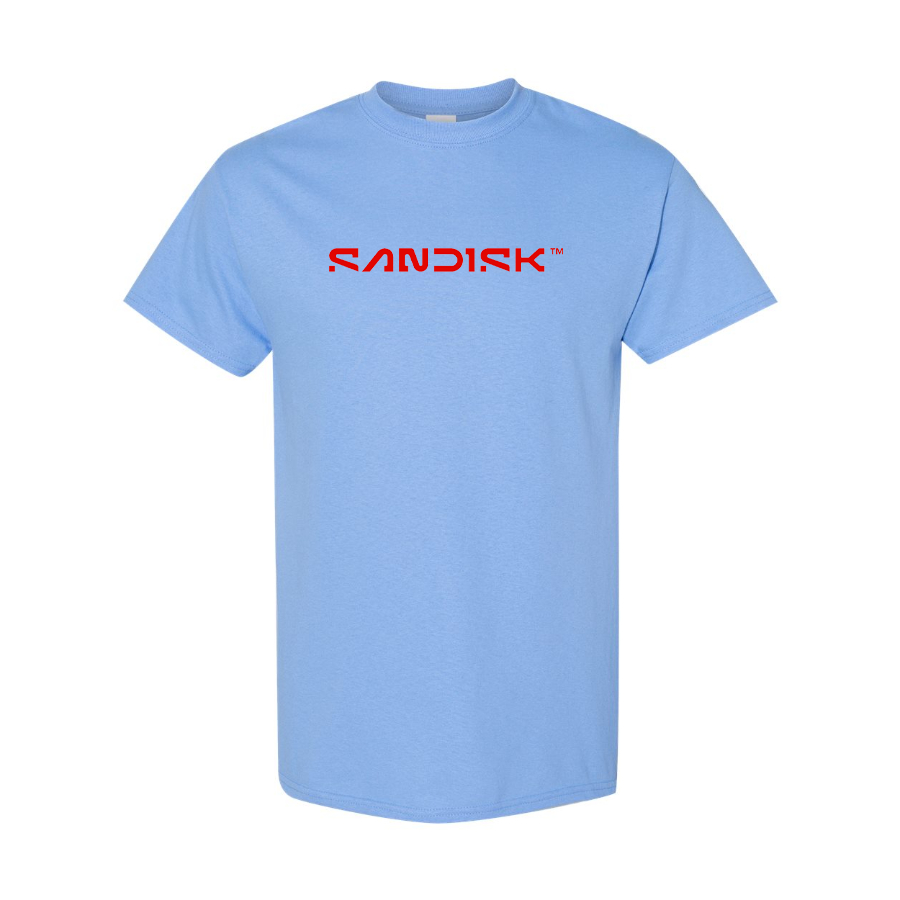 Men's SanDisk Logo  Cotton T-Shirt