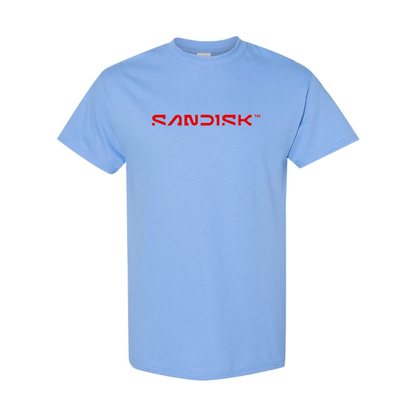 Men's SanDisk Logo  Cotton T-Shirt