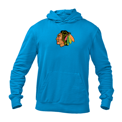 Men's Blackhawks Logo Pullover Hoodie