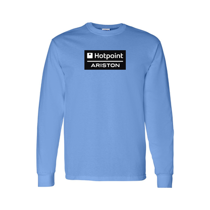Men's Hotpoint-Ariston Logo Long Sleeve T-Shirt