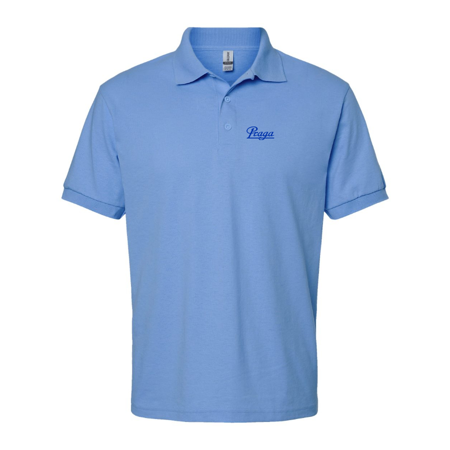 Men's Praga Logo Dry Blend Polo