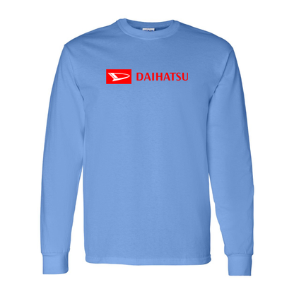 Men's  Daihatsu Logo Cotton Long Sleeve T-Shirt