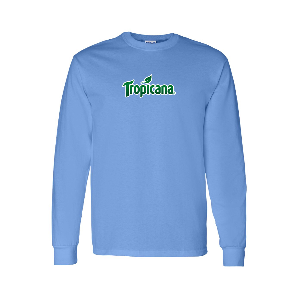 Youth Tropicana Logo Cotton Long Sleeve T-Shirt
