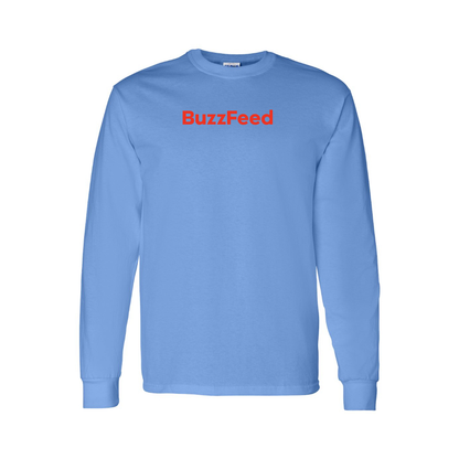 Men's BuzzFeed Logo Long Sleeve T-Shirt