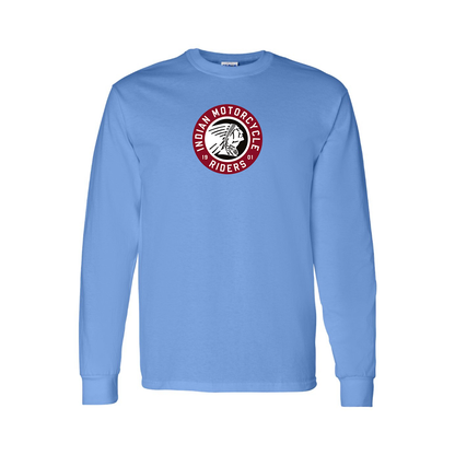 Youth Indian Motorcycle Cotton Long Sleeve T-Shirt