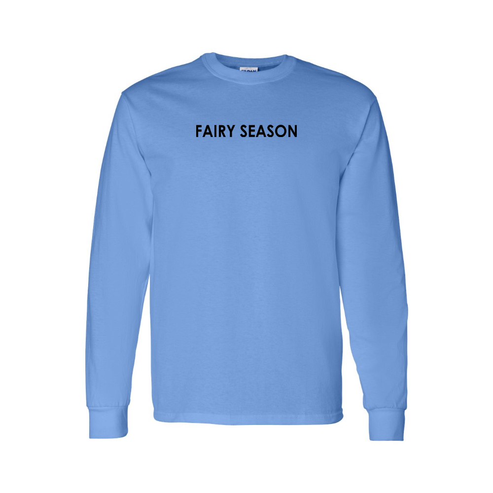 Youth Fairyseason Logo Cotton Long Sleeve T-Shirt