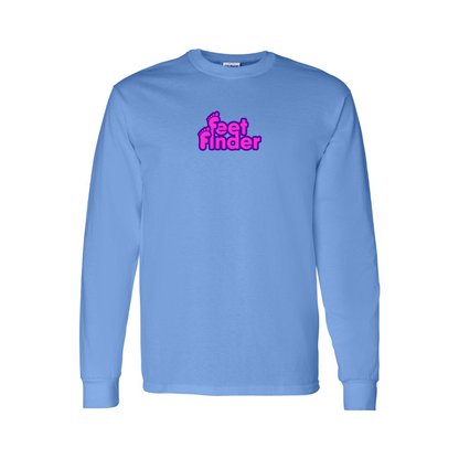Men's FeetFinder Logo Long Sleeve T-Shirt