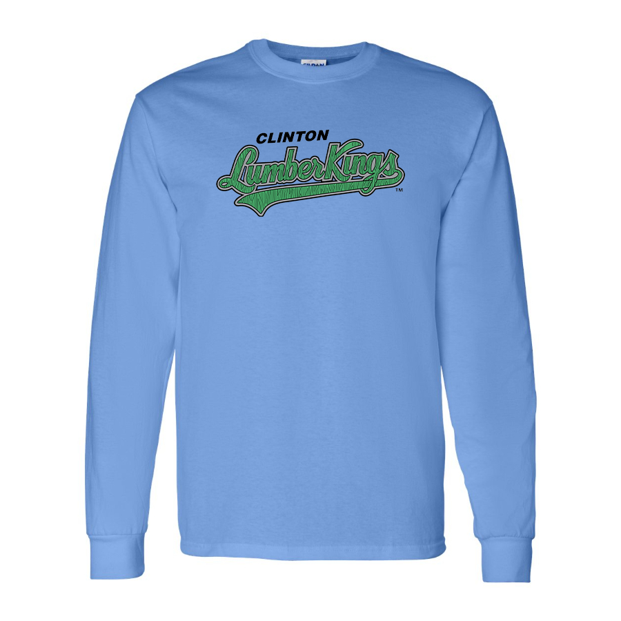 Youth Clinton LumberKings Logo Long sleeves