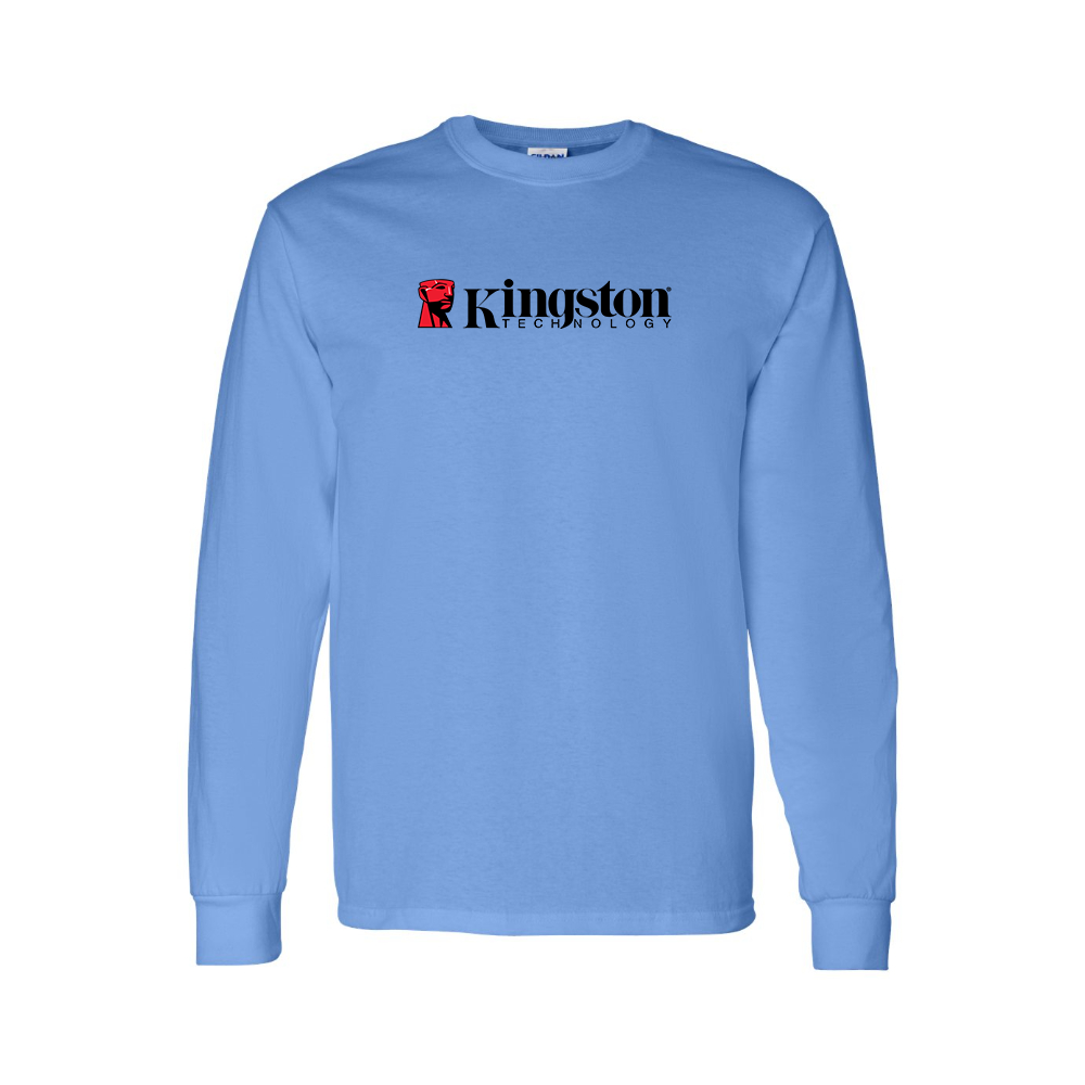 Youth Kingston Logo Cotton Long Sleeve T-Shirt