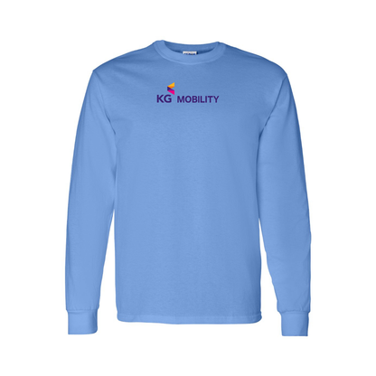 Youth KG Mobility Logo Cotton Long Sleeve T-Shirt