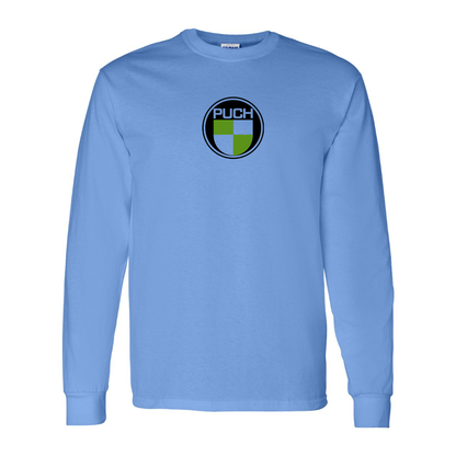 Men's Puch Logo Cotton Long Sleeve T-Shirt