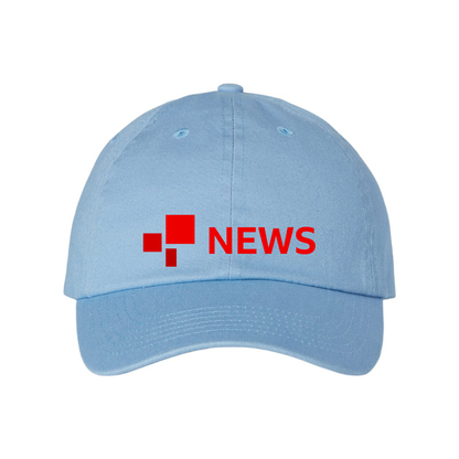 BBC News Valucap Adult Bio-Washed Classic Dad Hat