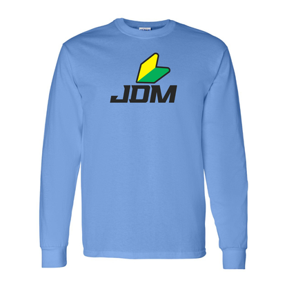 Men's JDM  Logo Cotton Long Sleeve T-Shirt