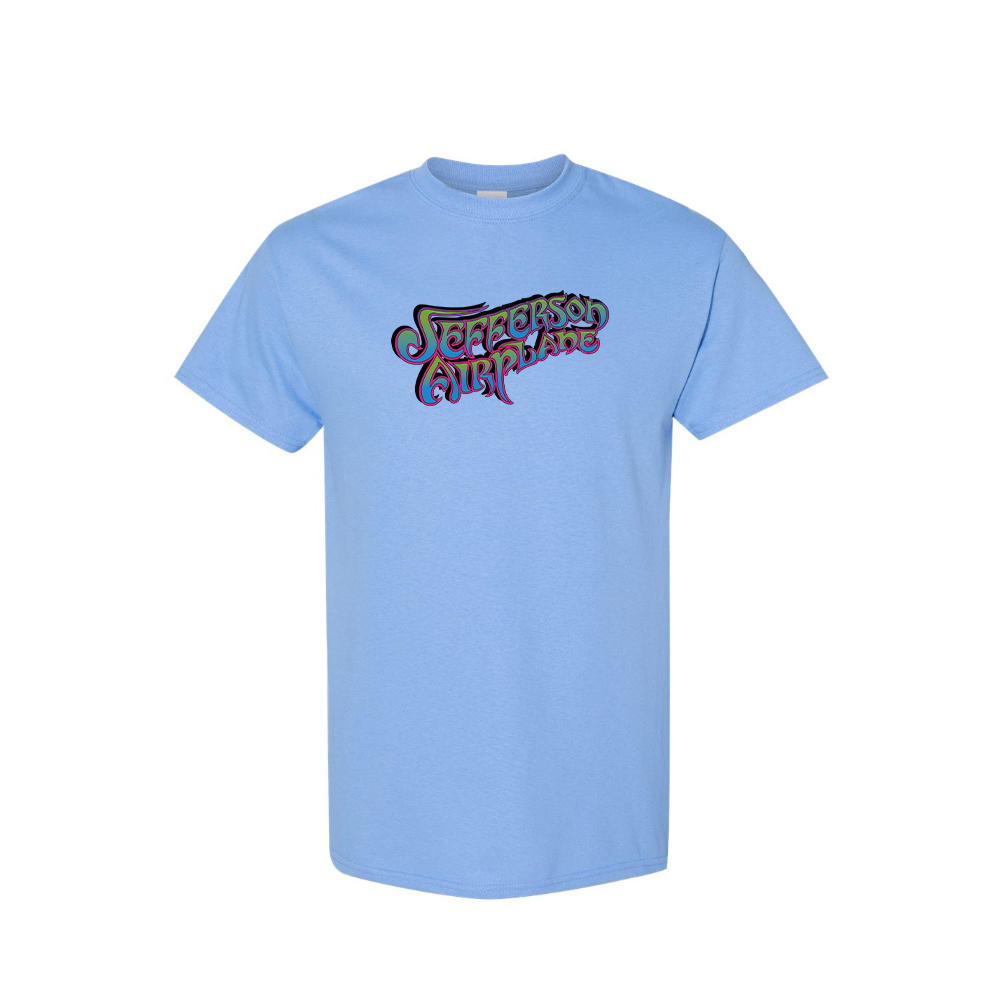 Men's Jefferson Airplane Logo Cotton T-Shirt