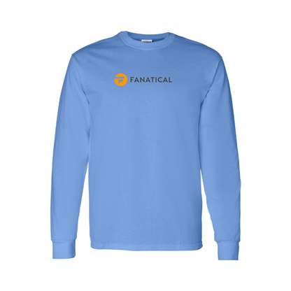 Youth Fanatical Logo Cotton Long Sleeve T-Shirt