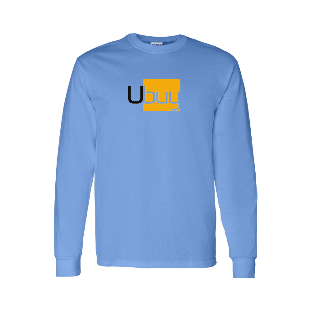 Youth Ubuy Logo Cotton Long Sleeve T-Shirt