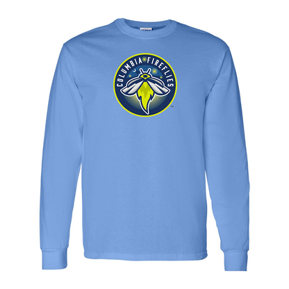 Youth Columbia Fireflies  Logo Long sleeves