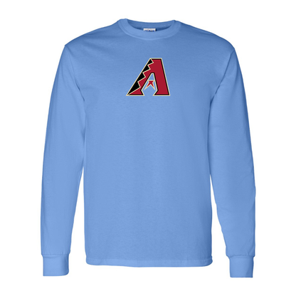Men's Arizona Diamondbacks Logo Long Sleeve T-Shirt
