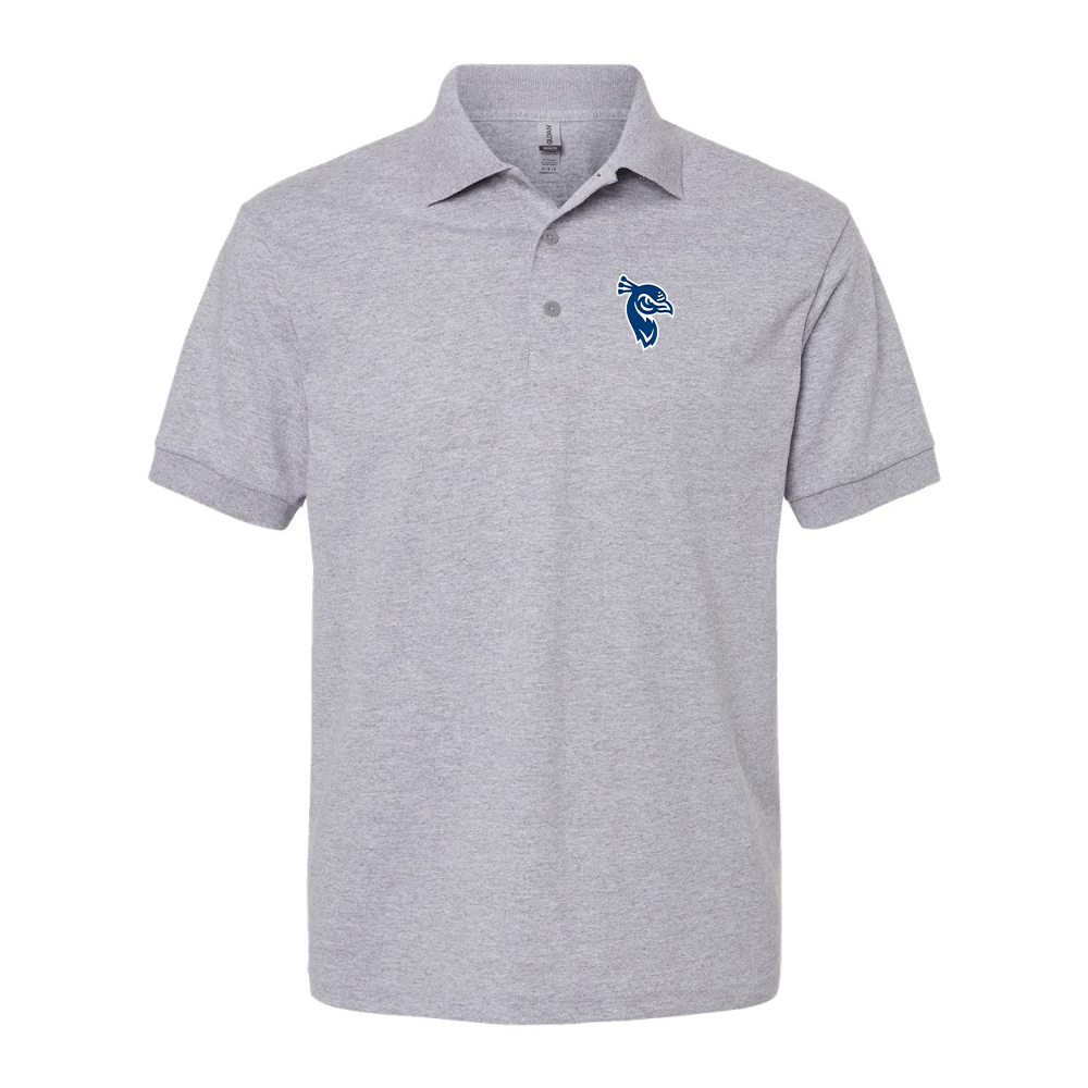 Men's Saint Peters Peacocks Logo Gildan Dry Blend Jersey Polo