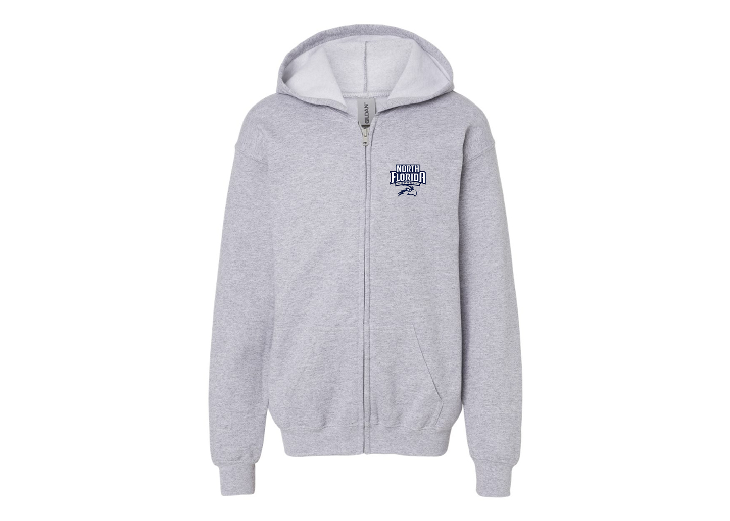 Gildan Heavy Blend Youth UNF Ospreys Full Zip Hooded Sweatshirt