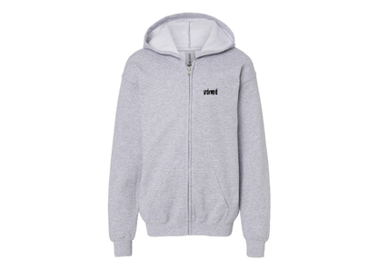 Gildan Heavy Blend Youth Underworld Full Zip Hooded Sweatshirt