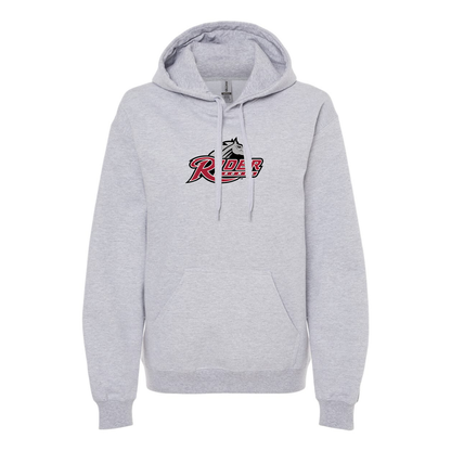 Men's Rider Broncs Logo Softstyle Midweight Hooded Sweatshirt