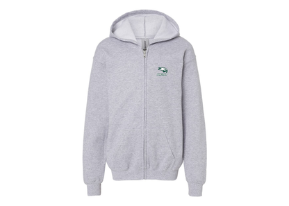 Gildan Heavy Blend Youth Wagner Seahawks Full Zip Hooded Sweatshirt