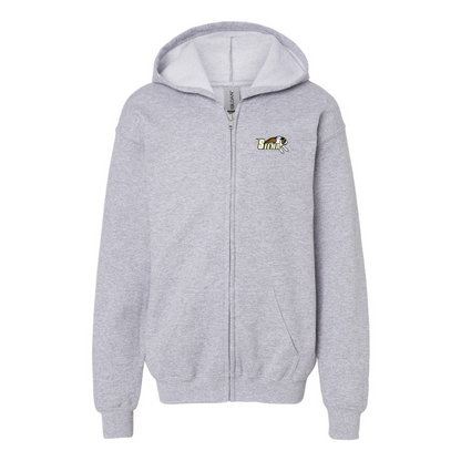 Gildan Heavy Blend Youth Full Zip Hooded Sweatshirt