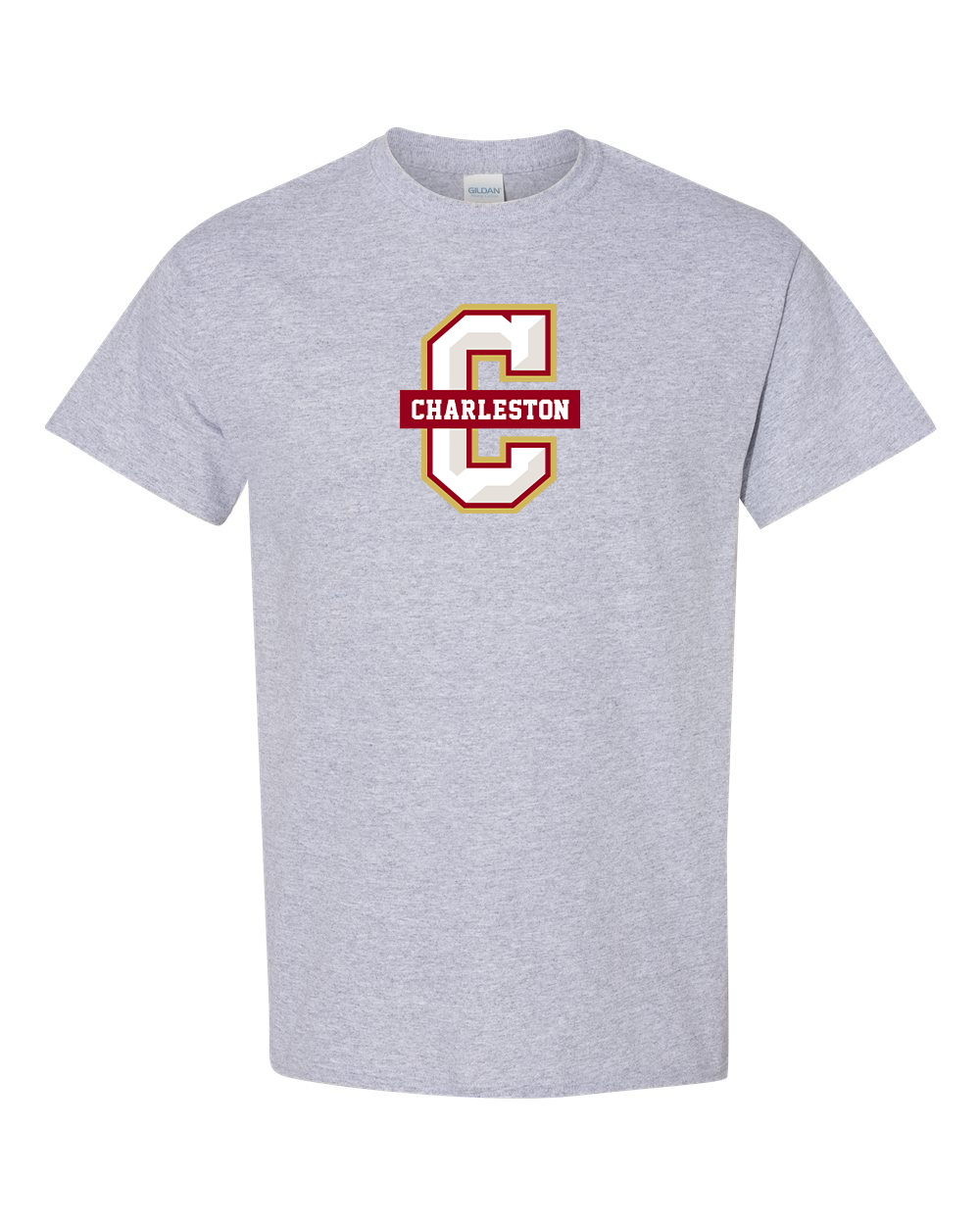 Men's  Charleston Cougars Gildan Heavy Cotton T-Shirt