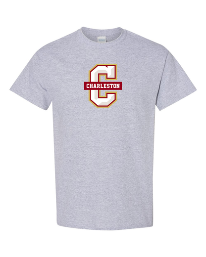 Men's  Charleston Cougars Gildan Heavy Cotton T-Shirt