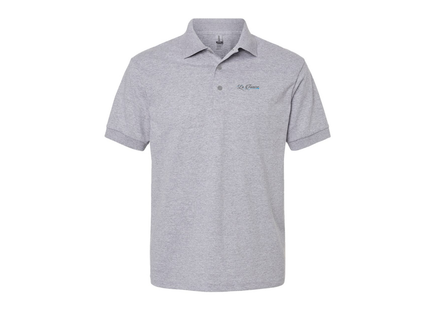 Men's La Tamise Logo Gildan Dry Blend Jersey Polo