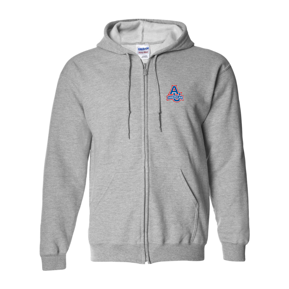 Men's  American Eagles  Gildan  Heavy Blend Full Zip Hooded Sweatshirt