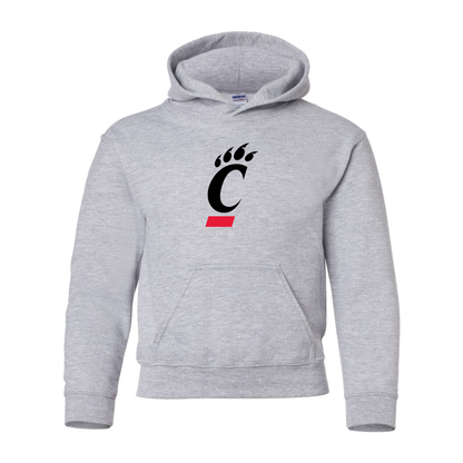 Youth  Cincinnati Bearcats Gildan Heavy Blend  Hooded Sweatshirt