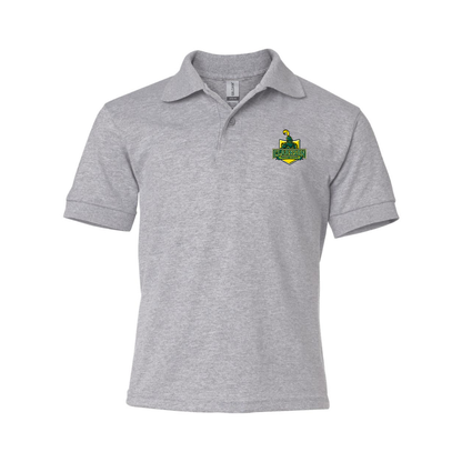 Youth Clarkson Golden Knights Gildan Dry Blend Jersey Polo