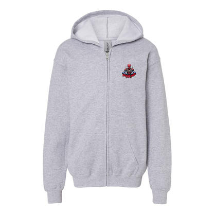 Gildan Heavy Blend Youth Spider-Man 2025 Full Zip Hooded Sweatshirt