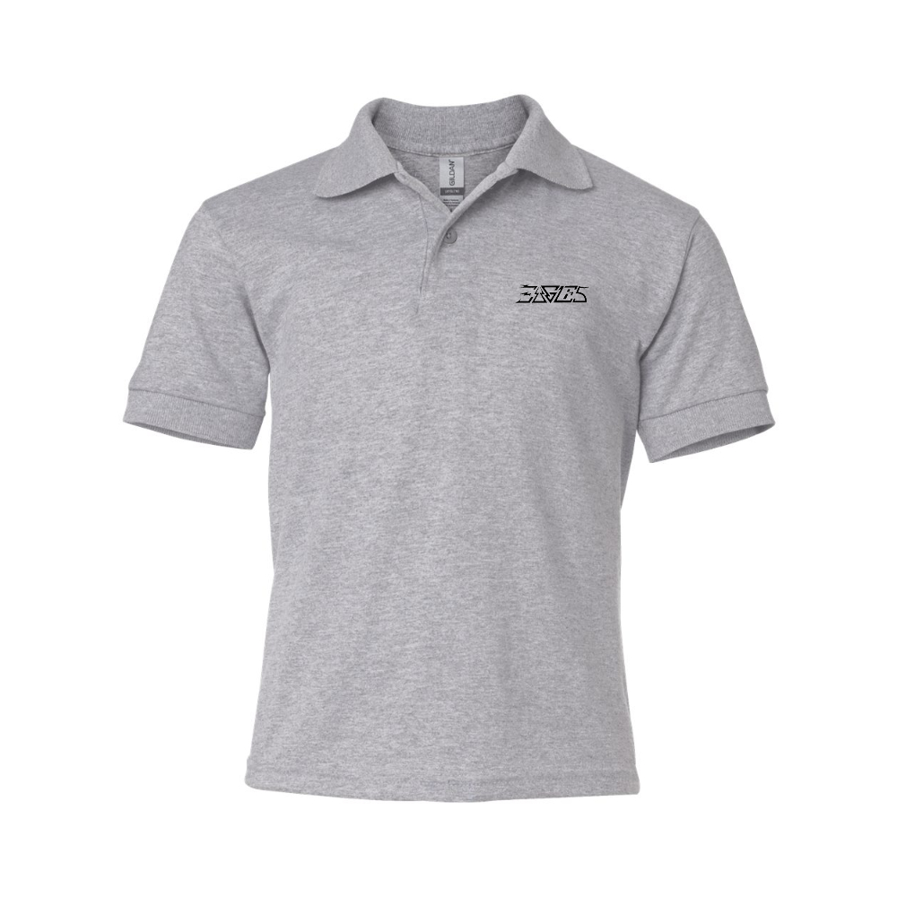 Youth Eagles Gildan Dry Blend Jersey Polo