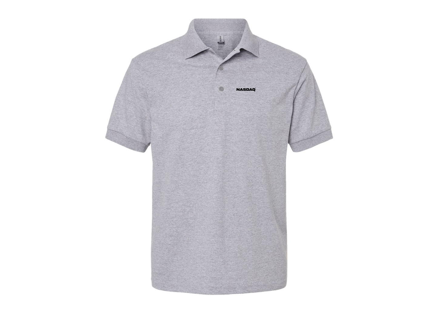 Men's Nasdaq Logo Gildan Dry Blend Jersey Polo