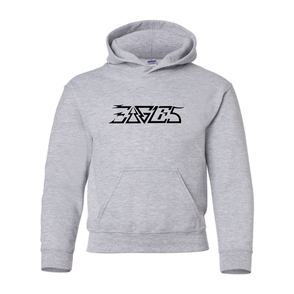 Youth Eagles Gildan Heavy Blend  Hooded Sweatshirt