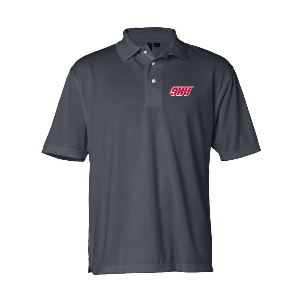 Men's Sacred Heart Pioneers Logo Sierra Pacific Moisture Free Mesh Polo