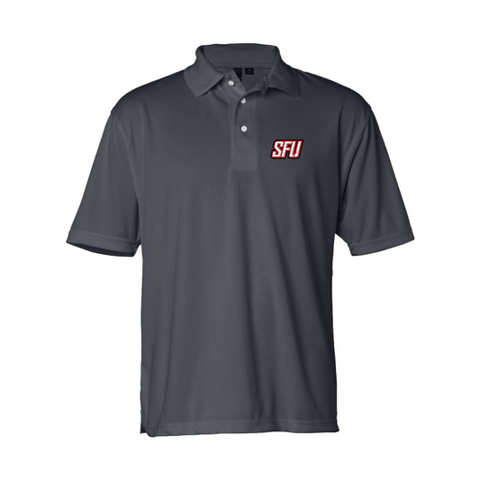 Men's Saint Francis Red Flash Logo Sierra Pacific Moisture Free Mesh Polo