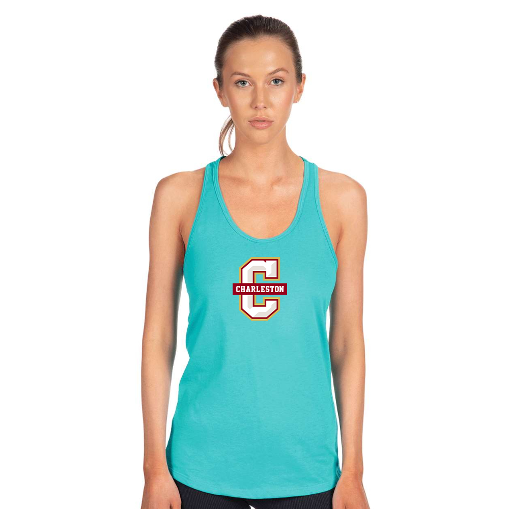 Women's Charleston Cougars Next Level Ideal Racerback Tank