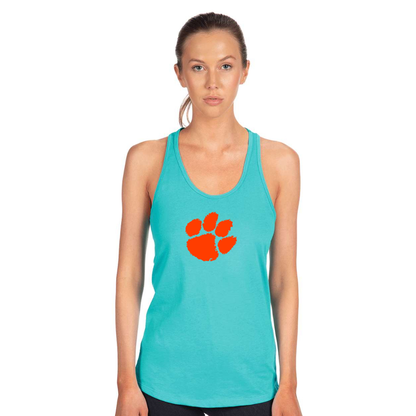 Women's  Clemson Tigers Next Level Ideal Racerback Tank