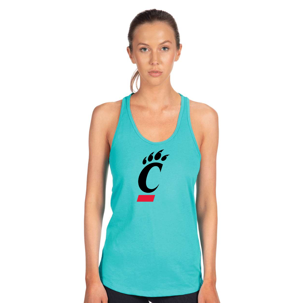 Women's  Cincinnati Bearcats  Next Level Ideal Racerback Tank