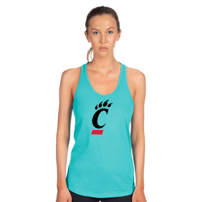 Women's  Cincinnati Bearcats  Next Level Ideal Racerback Tank