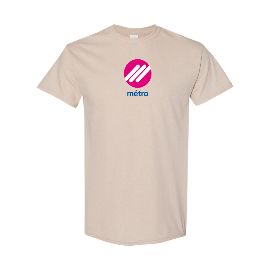 Men's Lausanne Métro Logo  Cotton T-Shirt