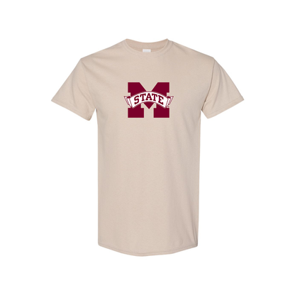 Men's Mississippi State Bulldogs Logo Cotton T-Shirt
