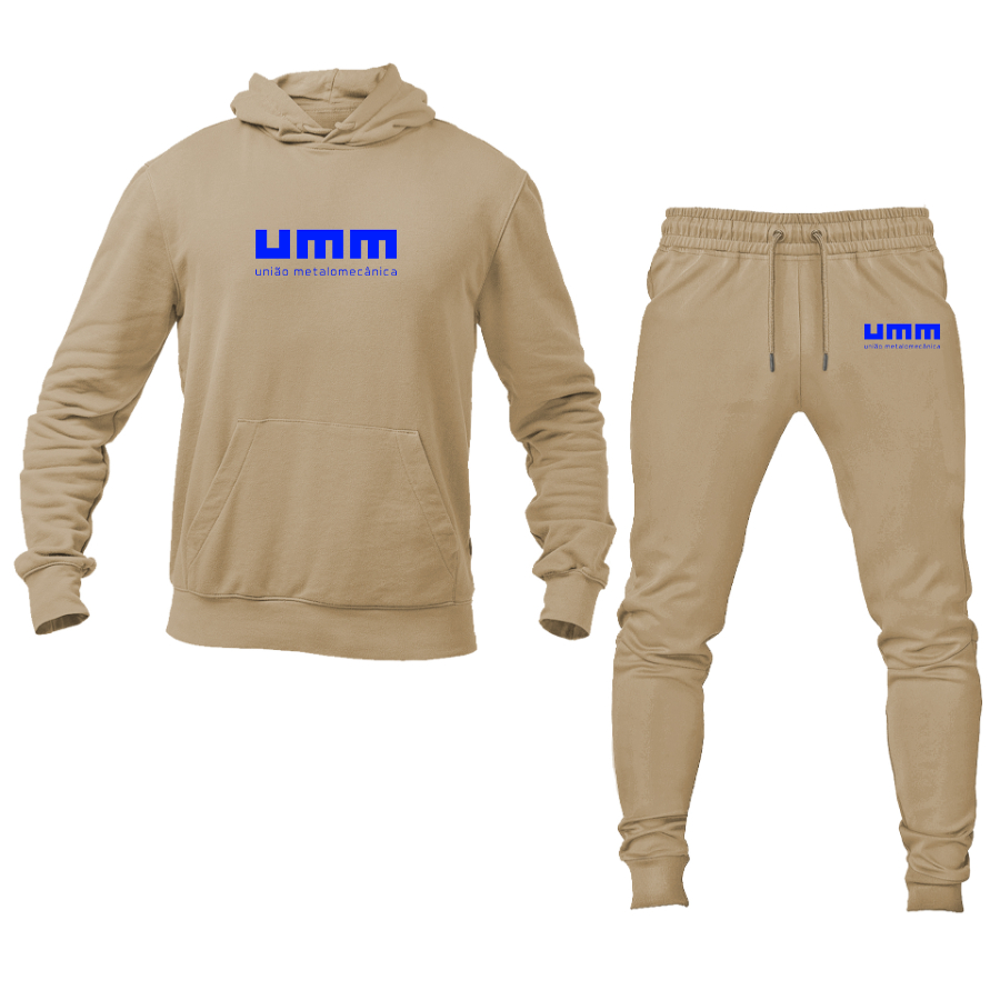 Men's UMM Logo Hoodie Joggers Set